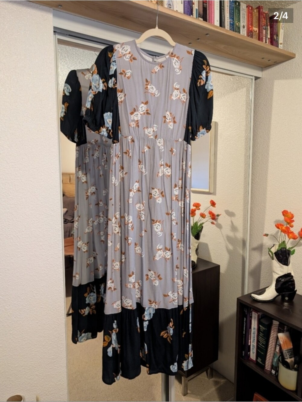 Rachel Pally Crepe Regina floral Maxi
